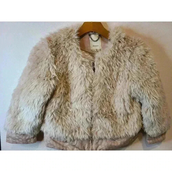 VTG Anthropologie Elevenses NWT fauxfur cropped jacket *EXCELLENT $178 Retro 70s - Picture 15 of 15